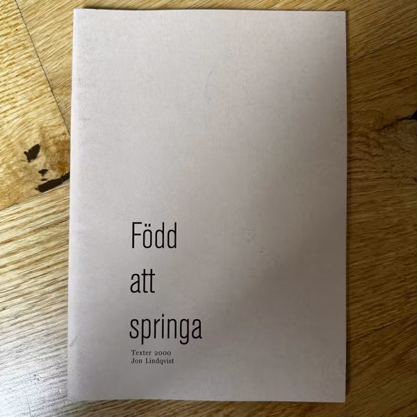 FÖDD ATT SPRINGA (EX) FANZINE