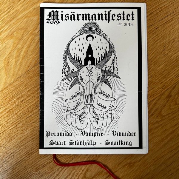 MISÄRMANIFESTET #1 2013 (EX) FANZINE