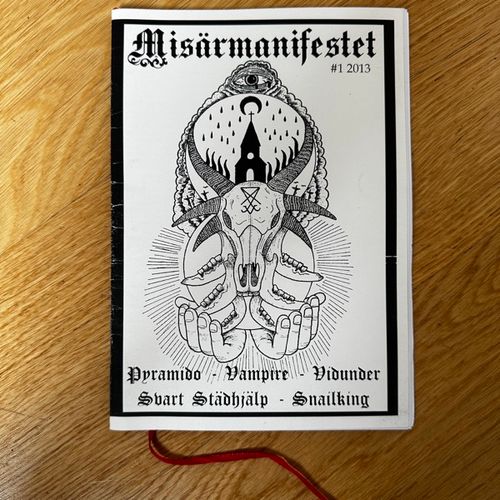MISÄRMANIFESTET #1 2013 (EX) FANZINE