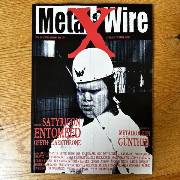 METAL WIRE #10 2003 (EX) MAGAZINE