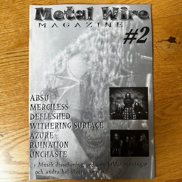 METAL WIRE #2 1999 (EX) MAGAZINE