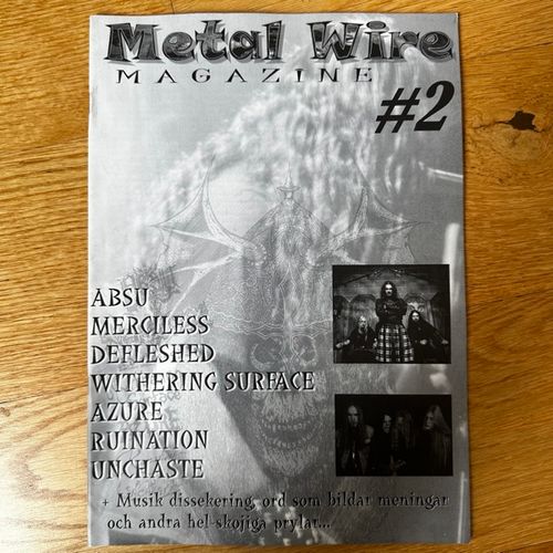 METAL WIRE #2 1999 (EX) MAGAZINE