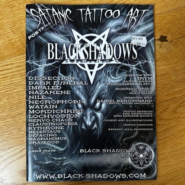 BLACKSHADOWS #1 2006 (EX) MAGAZINE