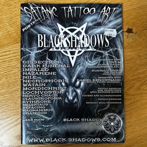 BLACKSHADOWS #1 2006 (EX) MAGAZINE
