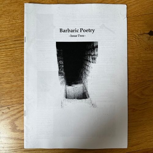 BARBARIC POETRY #2 (VG+) FANZINE