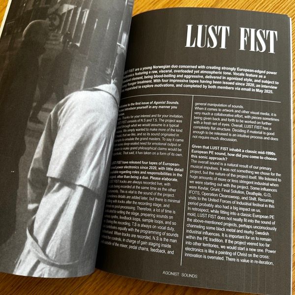 AGONIST SOUNDS #1 (NM) MAGAZINE