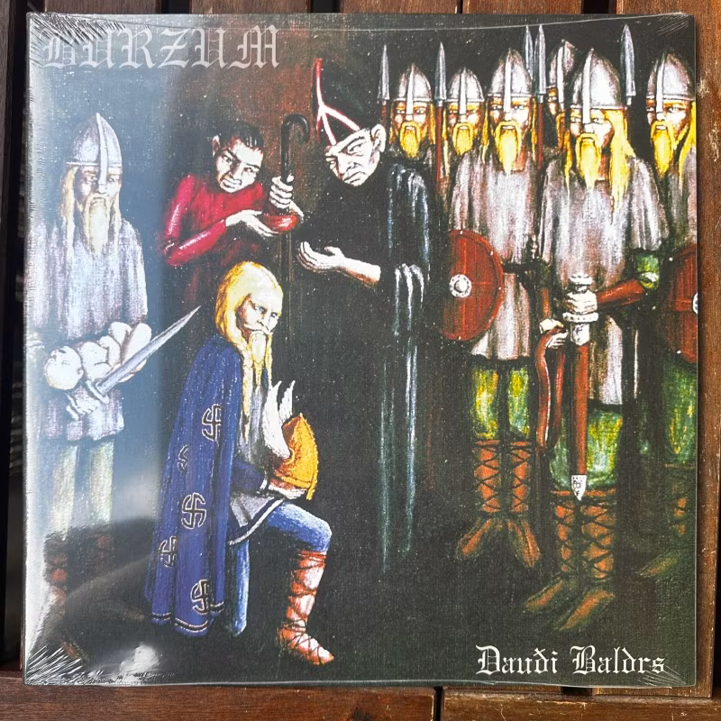 BURZUM Dauði Baldrs (Back on Black - UK 2010 reissue) (SS) LP