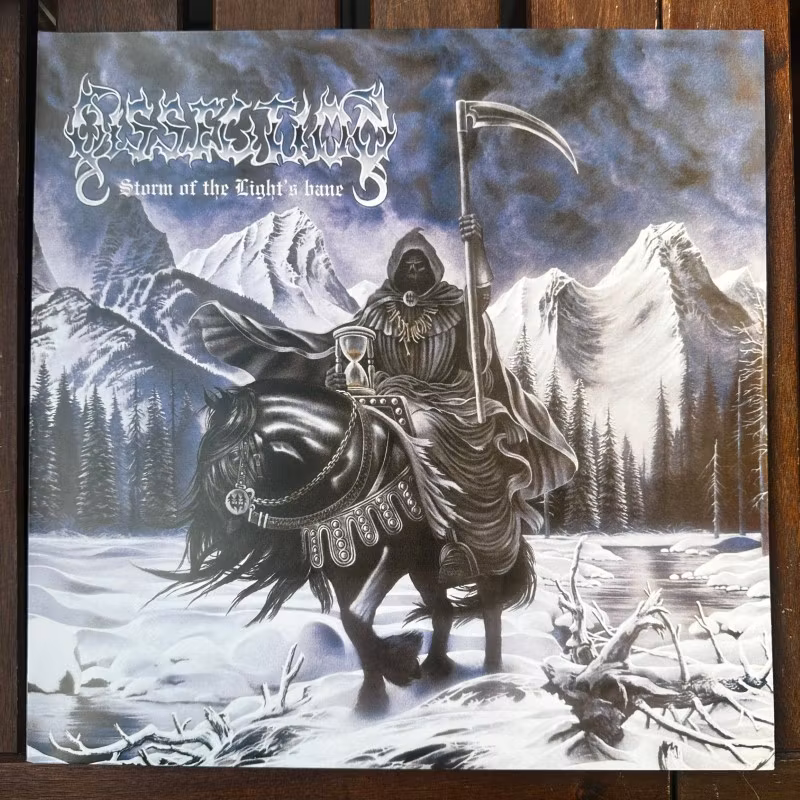 DISSECTION Storm Of The Light's Bane (Blue/white vinyl) (Munhwa - Sweden 2025 reissue) (NM) LP
