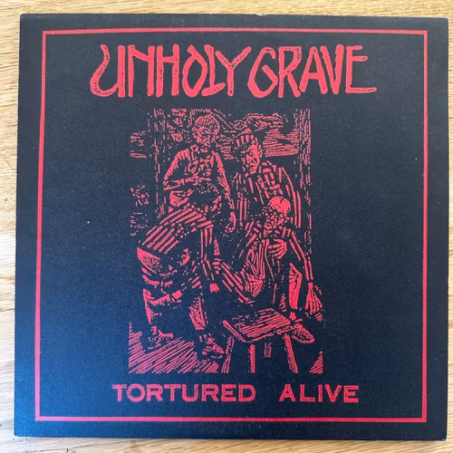UNHOLY GRAVE Tortured Alive (Farewell - Germany original) (EX) 10"