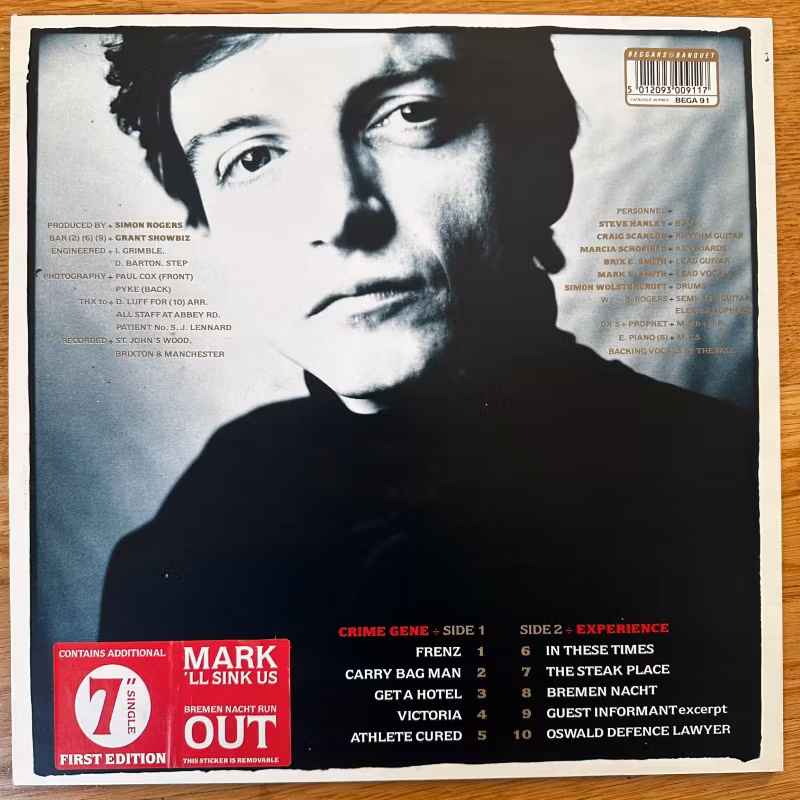 FALL, the The Frenz Experiment (Beggars Banquet - UK original) (VG+) LP