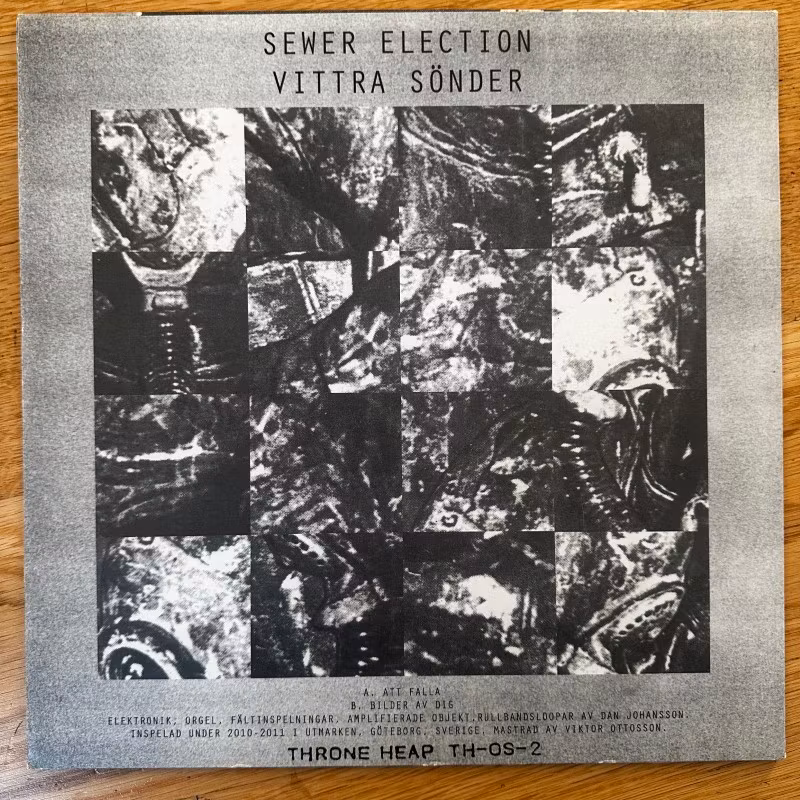 SEWER ELECTION Vittra Sönder (Throne Heap – USA original) (EX) LP