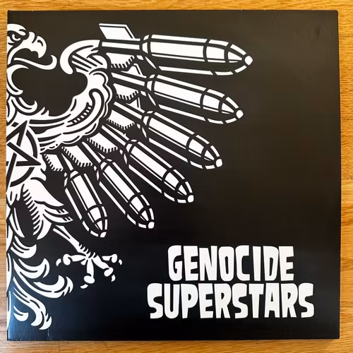 GENOCIDE SUPERSTARS Seven Inches Behind Enemy Lines (Tvåtakt - Sweden original) (VG+/EX) 2LP