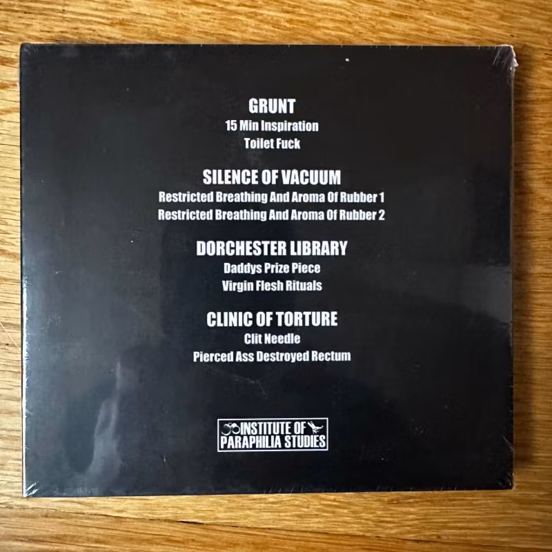 VARIOUS The End For Simulation Of Pro-Creation (Institute Of Paraphilia Studies - Finland reissue) (SS) CD