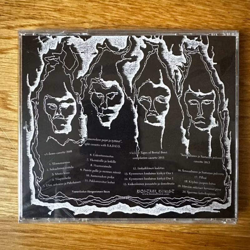 RIVOLOGI Johtajamme Kuva 1944 - 2003 (Bestial Burst – Finland original) (SS) CD