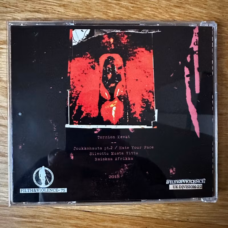 BIZARRE UPROAR Rape Africa (Filth And Violence - Finland reissue) (NM) CD