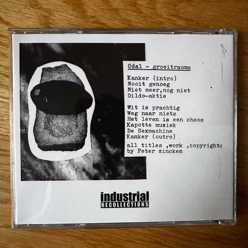 ODAL Groeitrauma (Industrial Recollections – Finland reissue) (NM) CD