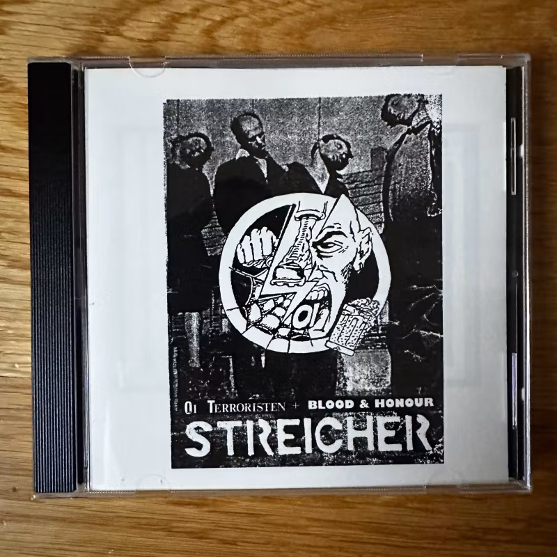 STREICHER Oi Terroristen / Blood & Honour (Industrial Recollections – Finland reissue) (NM) CD