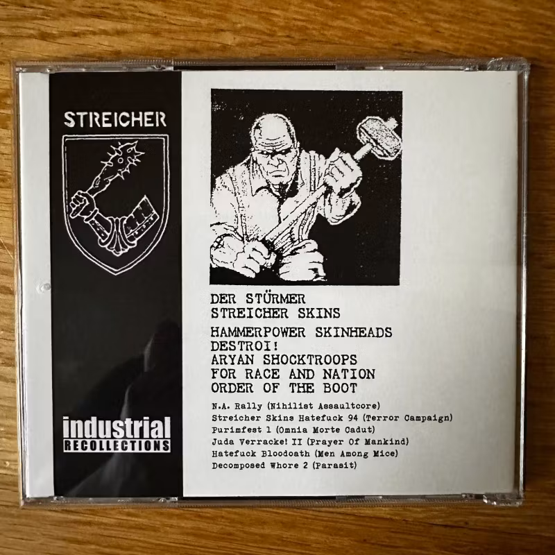 STREICHER Der Stürmer / Hammerskins / Compilations Of 90's (Industrial Recollections - Finland reissue) (NM) CD