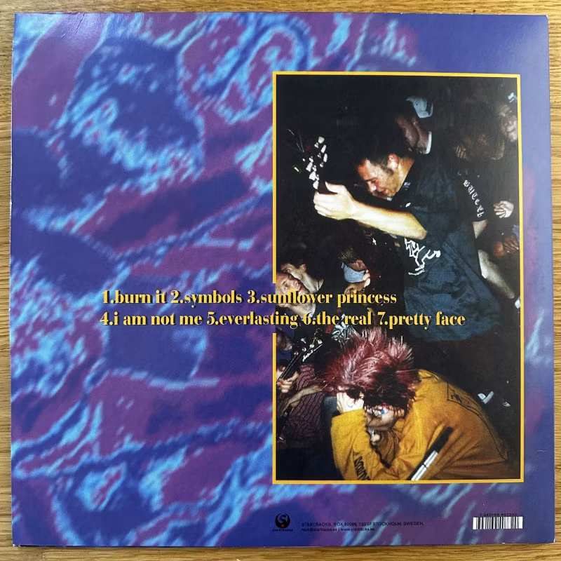 REFUSED Everlasting (Gold vinyl) (Startracks - Sweden reissue) (VG+/NM) 12"