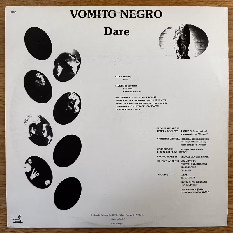VOMITO NEGRO Dare (KK - Belgium original) (VG+/EX) MLP
