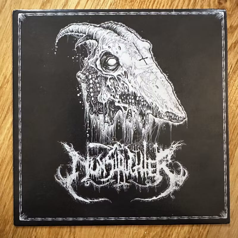AGATHOCLES / NUNSLAUGHTER Split (Red vinyl) (Selfmadegod - Poland reissue) (EX) 7"