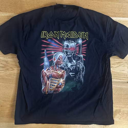 IRON MAIDEN Somewhere In Time (XXL) T-SHIRT