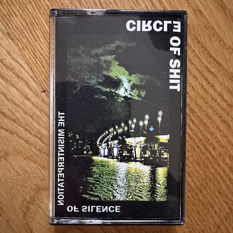 CIRCLE OF SHIT The Misinterpetation Of Silence (Rupu - Finland original) (NM) TAPE