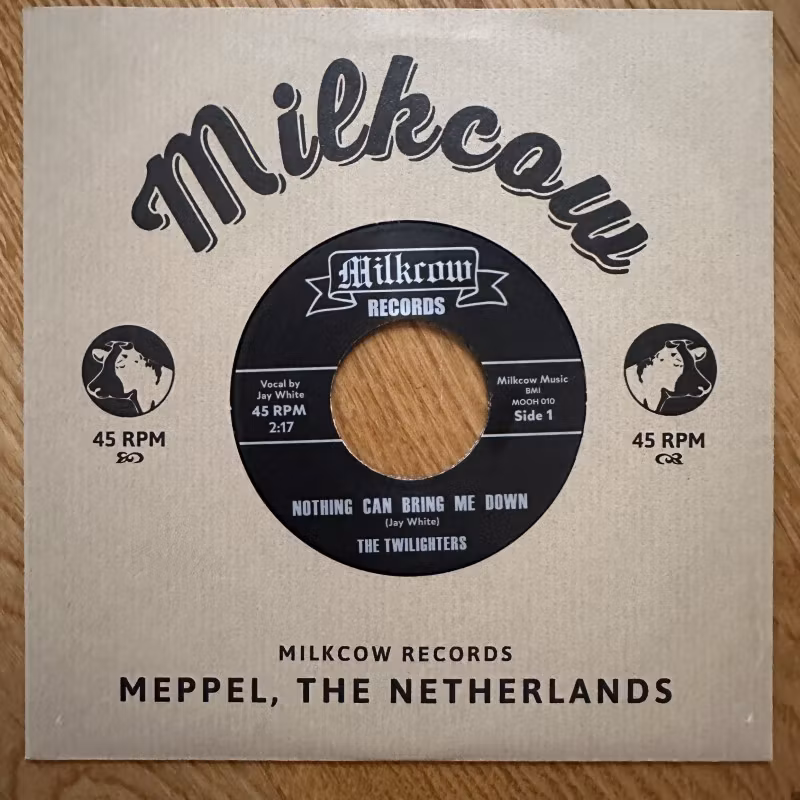 TWILIGHTERS, the Nothing Can Bring Me Down (Milkcow - Holland reissue) (EX/NM) 7"