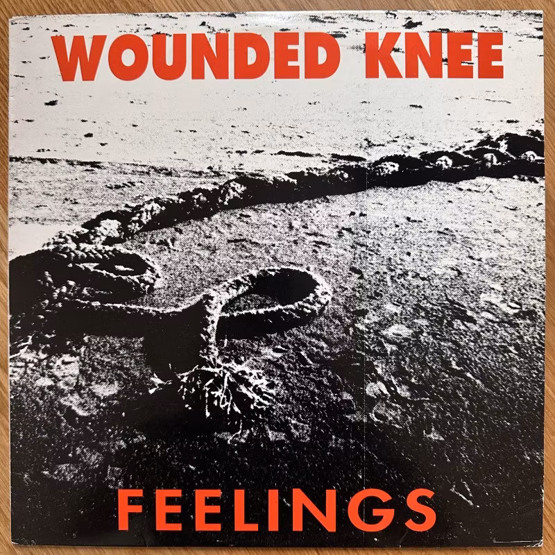 WOUNDED KNEE Feelings (Wounded - Sweden original) (EX/VG+) LP