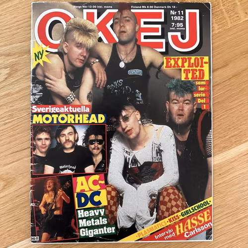 OKEJ #11 1982 (VG) MAGAZINE