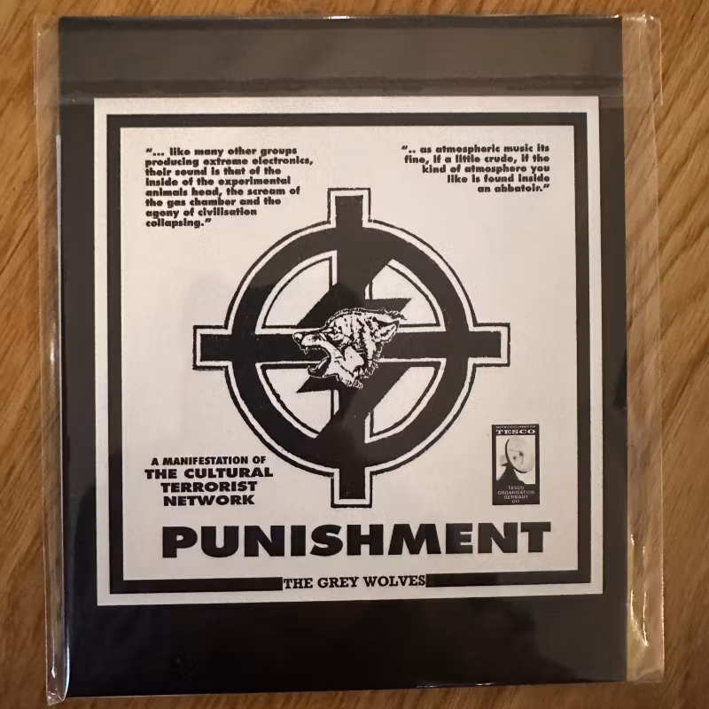 GREY WOLVES, the Punishment (Tesco - Germany reissue) (NM) CD