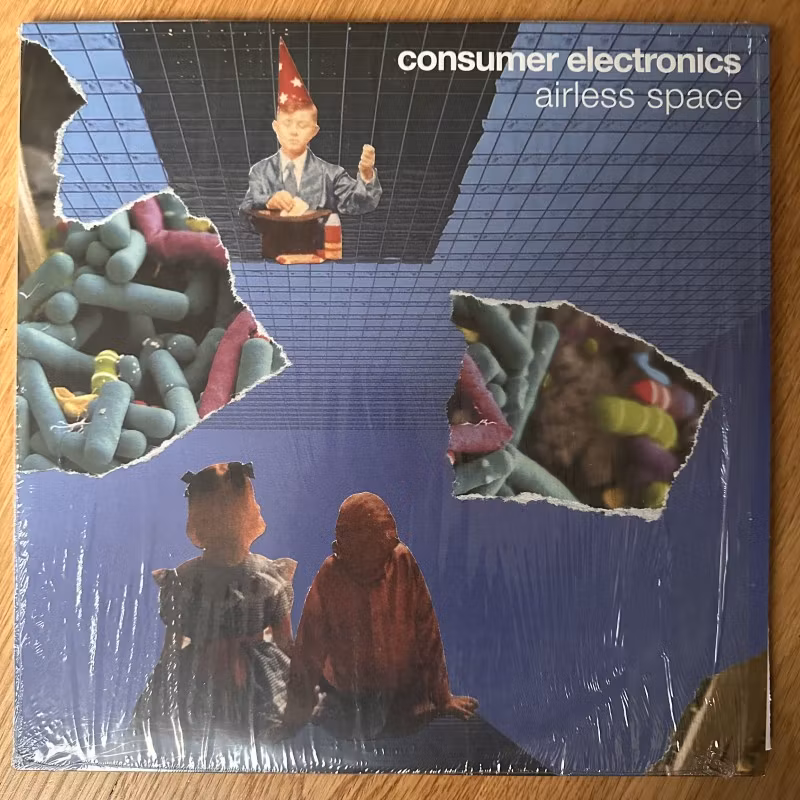 CONSUMER ELECTRONICS Airless Space (Harbinger Sound - UK original) (NM) 2LP