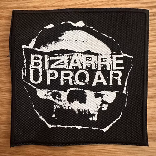 BIZARRE UPROAR Skull (NM) PATCH