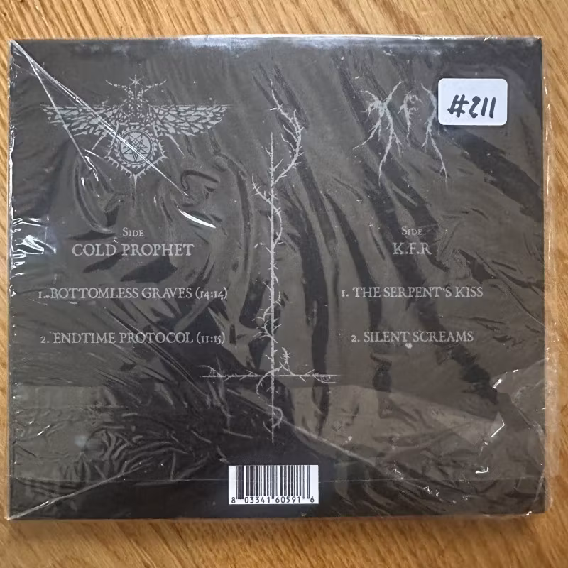 COLD PROPHET / K.F.R Imperilled Future (The Sinister Initiative – Sweden original) (SS) CD