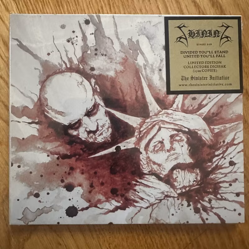 SHINING Divided You'll Stand & United You'll Fall (The Sinister Initiative – Sweden original) (SS) CD