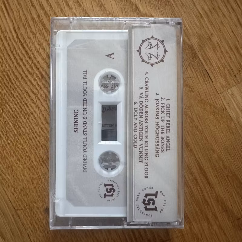 SHINING Divided You'll Stand & United You'll Fall (White tape) (The Sinister Initiative – Sweden original) (SS) TAPE
