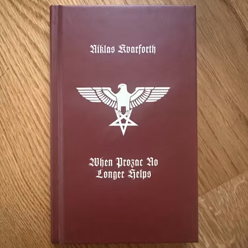 NIKLAS KVARFORTH When Prozac No longer Helps (Red version) (NM) BOOK