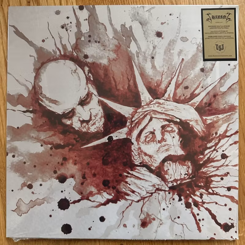 SHINING Divided You'll Stand & United You'll Fall (Oxblood vinyl) (The Sinister Initiative – Sweden original) (SS) 12" EP