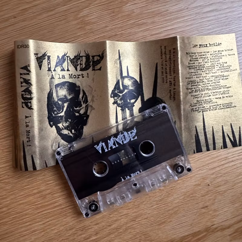 VIANDE A la Mort ! (Impious Desecration - France original) (NM) TAPE