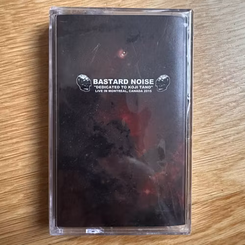 BASTARD NOISE "Dedicated To Koji Tano" - Live In Montreal, Canada 2015 (Kitty Play - USA original) (SS) TAPE