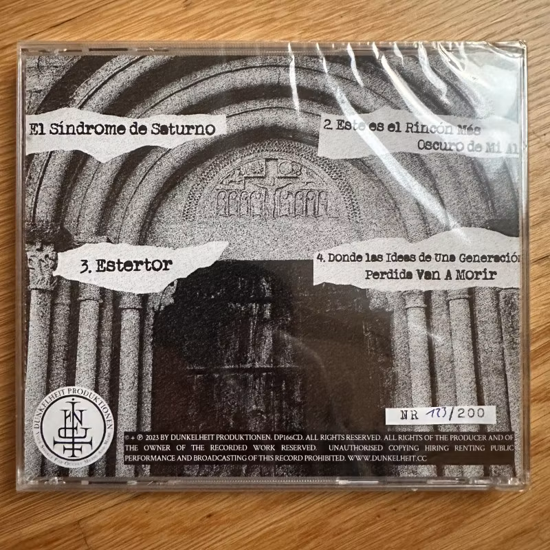 SOMA Me Dais Mucho Asco (Dunkelheit - Germany original (SS) CD