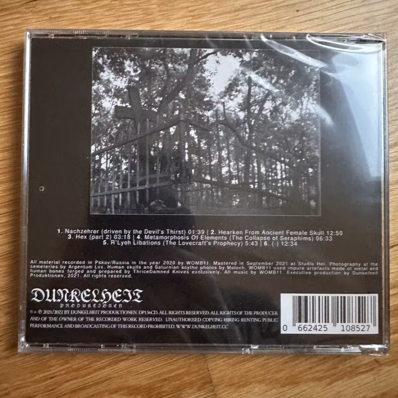 WOMB11 (-) (Dunkelheit - Germany original) (SS) CD