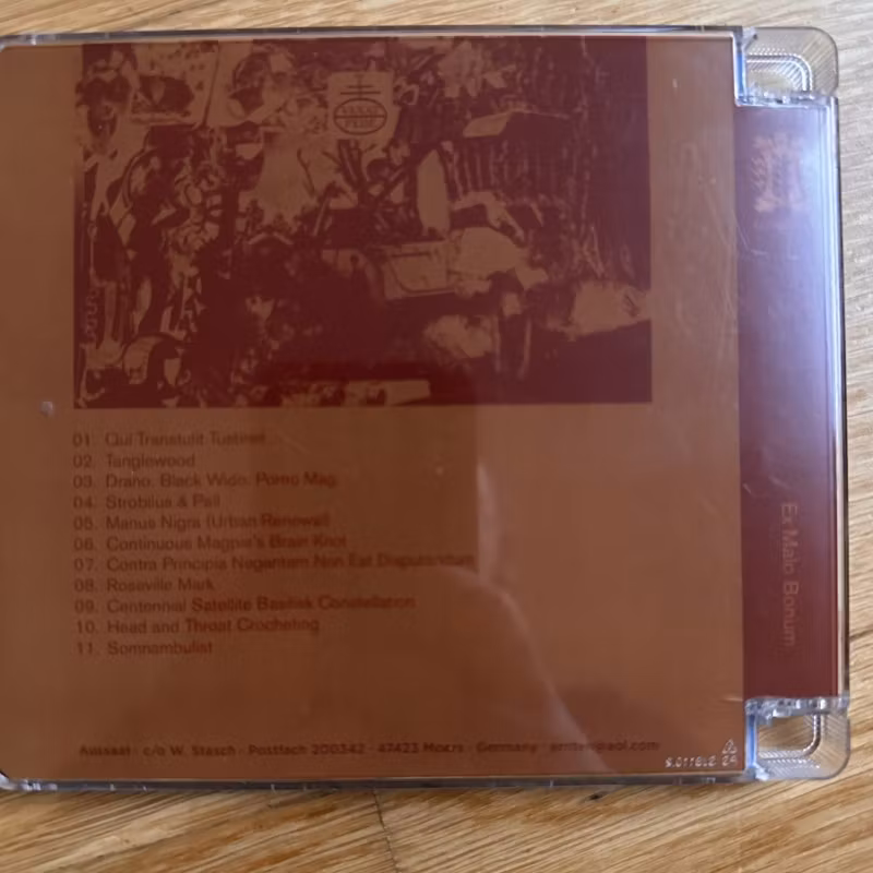 WORTH Me Vexat Pede (Aussaat - Germany original) (NM) CD