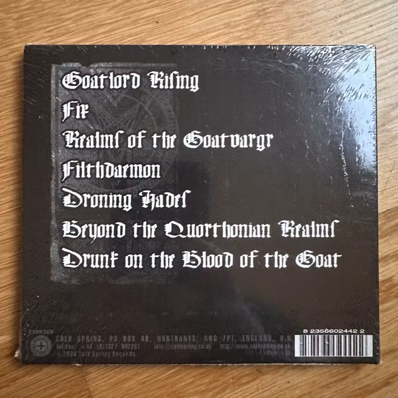 GOATVARGR Goatvargr (Cold Spring - UK original) (SS) CD