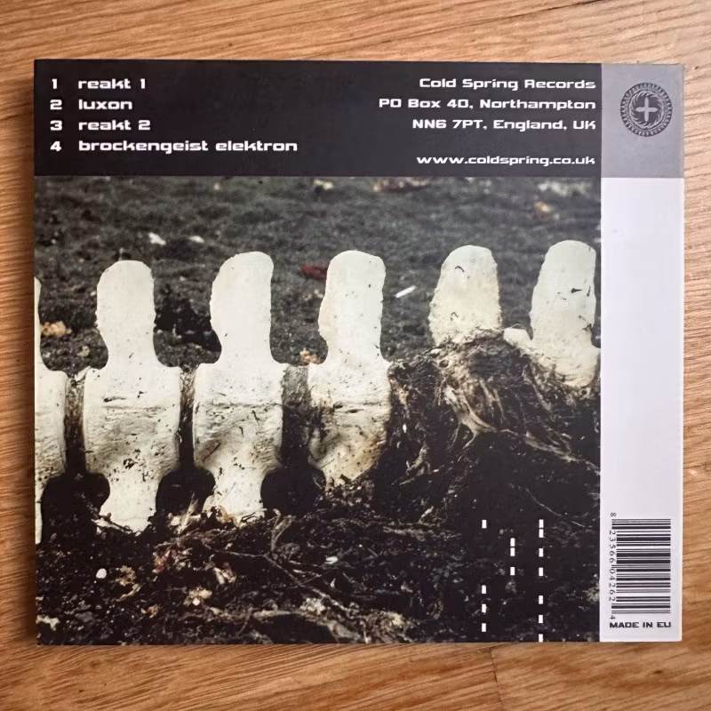 MERZBOW vs NORDVARGR Partikel II (Cold Spring - UK original) (NM) CD