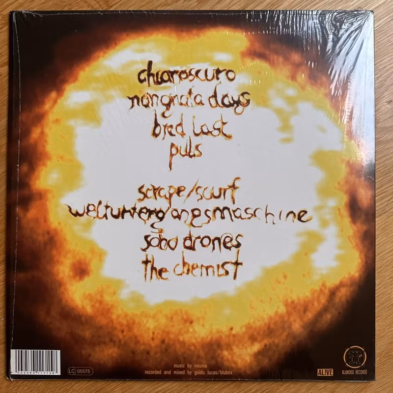 NEUME Inch (BluNoise - Germany original) (EX) LP+CD