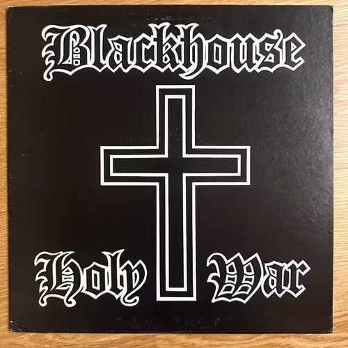 BLACKHOUSE Holy War (RRRecords - USA original) (VG+/EX) LP