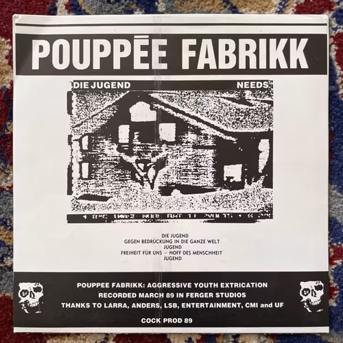 POUPPÉE FABRIKK / ATER KOMA Die Jugend / Depressiva The Voyage (Cock - Sweden original) (EX/VG+) 7"