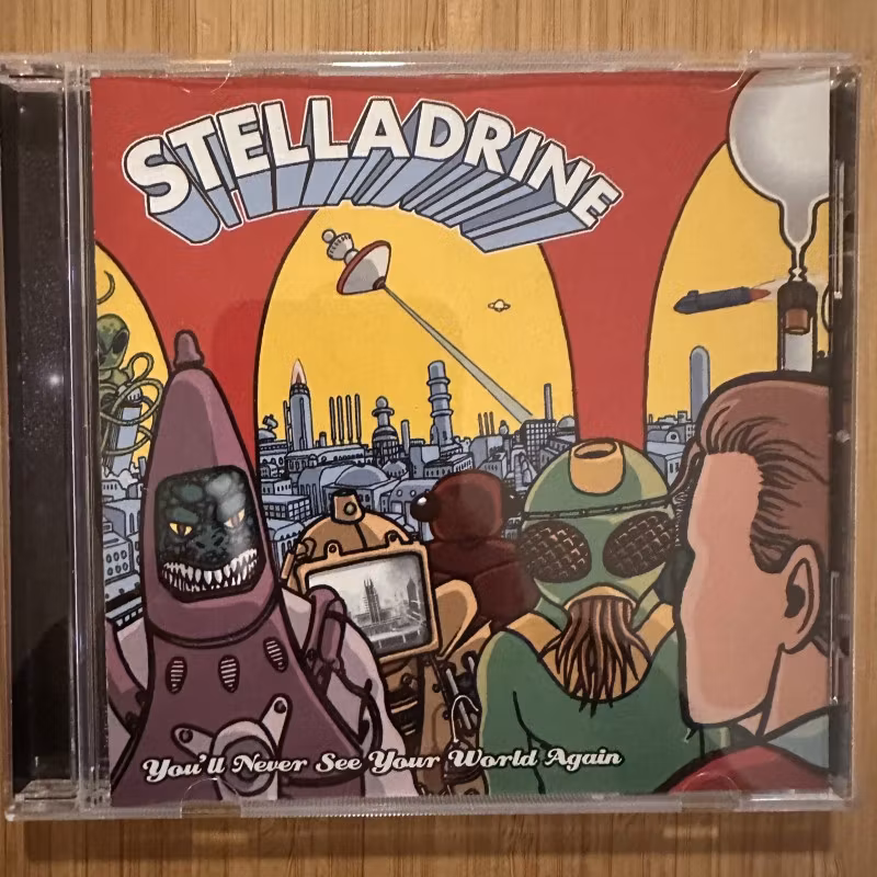 STELLADRINE You'll Never See Your World Again (Mechanoise Labs – France original) (NM) CD