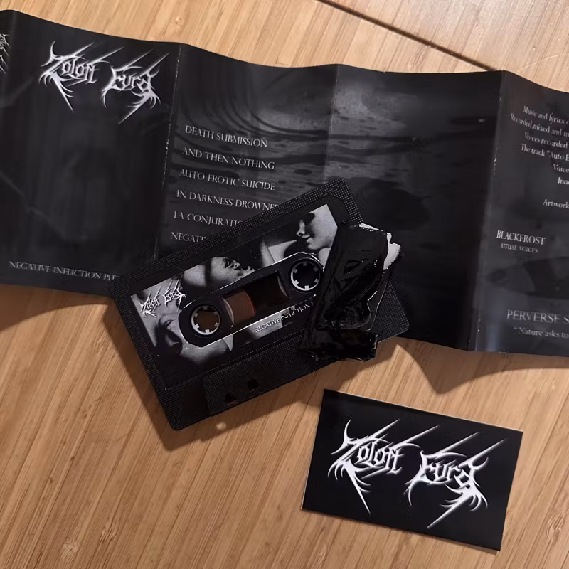 ZOLOFT EVRA Negative Infliction Pleasure (With razor blade) (Signora Ward - Italy original) (NM) TAPE